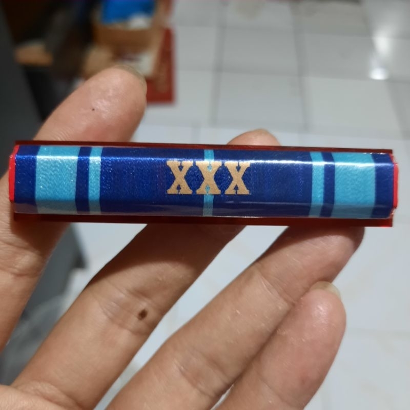 Satyalancana Karya Satya XXX 30 Tahun / Pita Tanda Jasa PDH ASN PNS Satya Lencana Harian