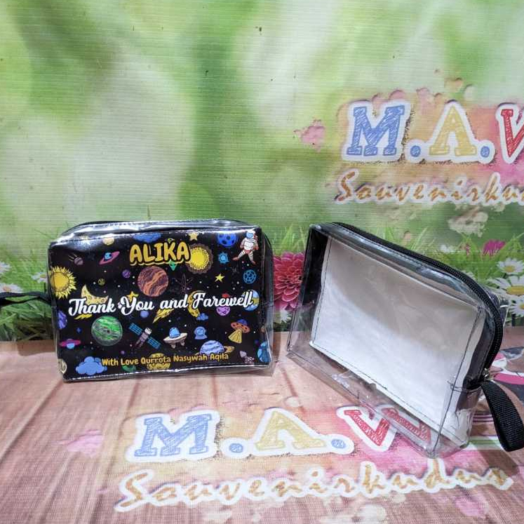 

Tempat Pensil / Dompet L. Samping / Pouch Mika / dompet kosmetik / pouch kosmetik