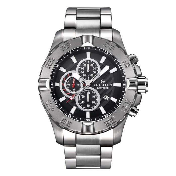LOFOTEN 6512Jam Tangan Pria Analog OriginalSaphire Glass