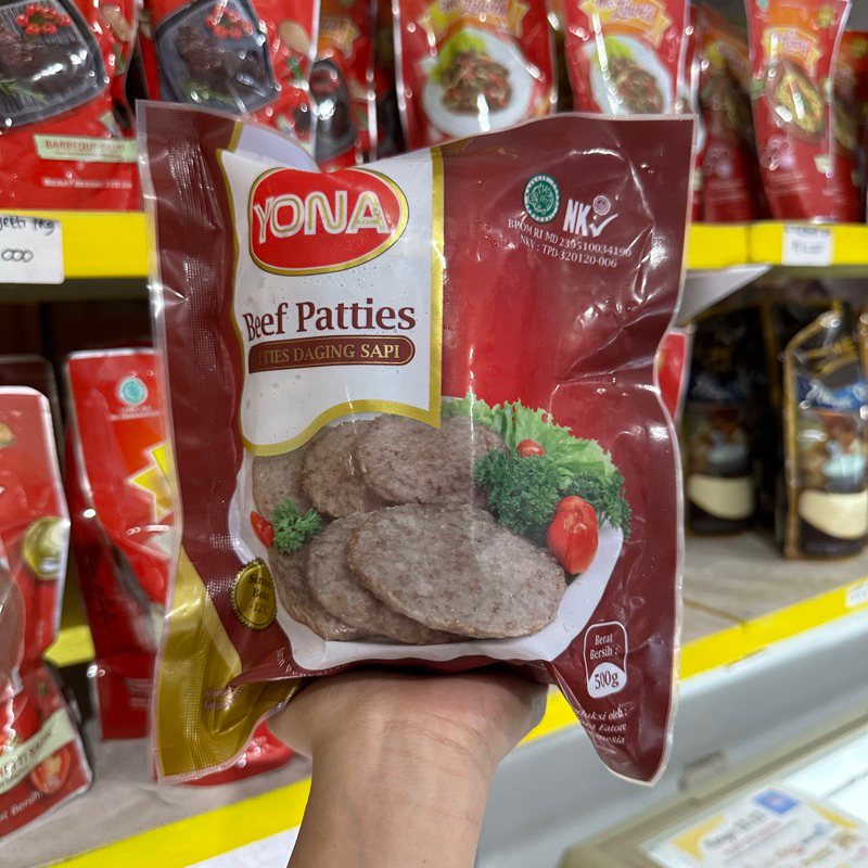 

Yona beef patties 500g