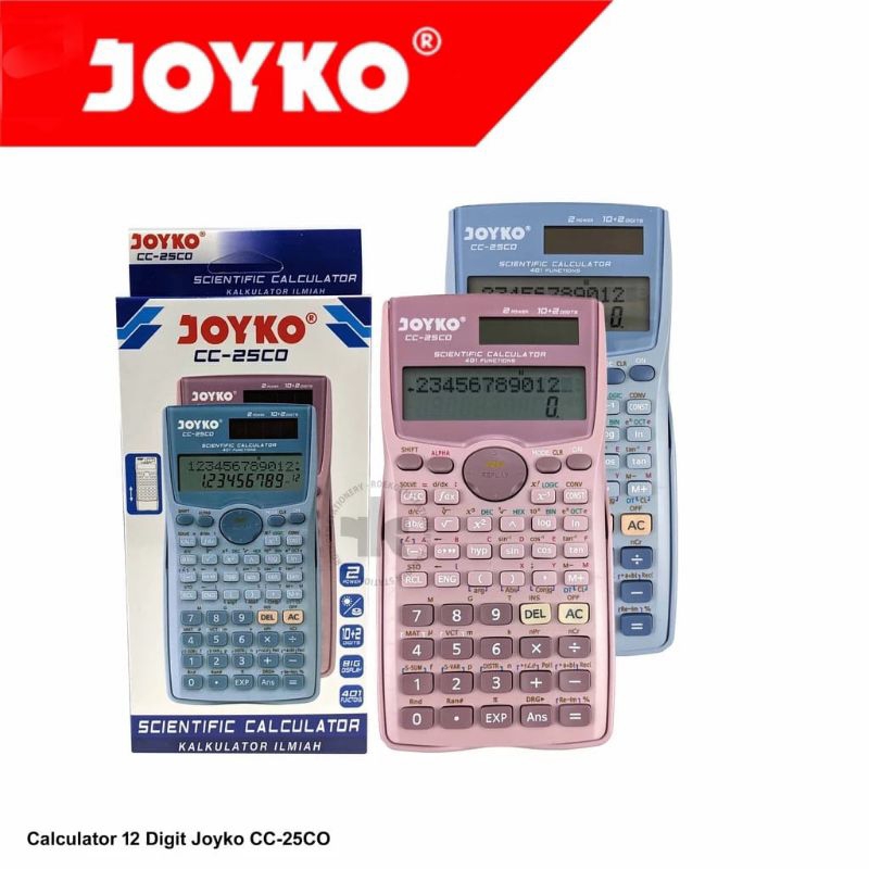 

Kalkulator Joyko CC25 12 digit Scientific Calculator