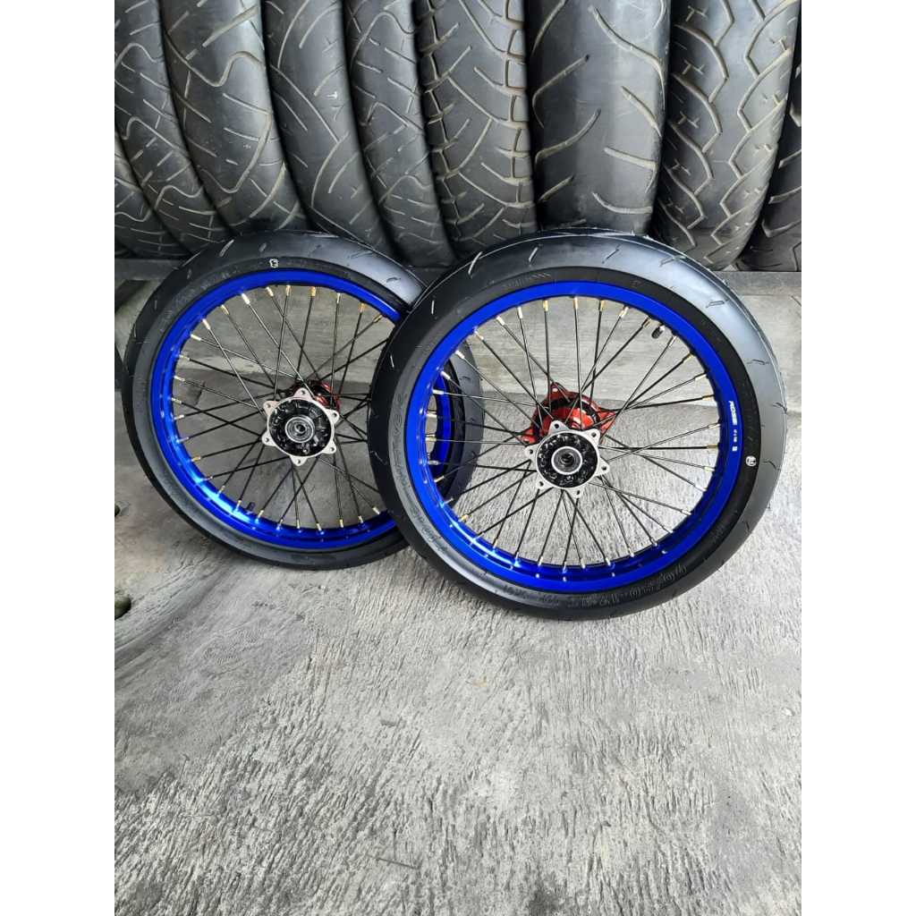 Wheelset Herex Klx 150L Ban Primax Sk-01 80/80 & 90/80 Ring 17