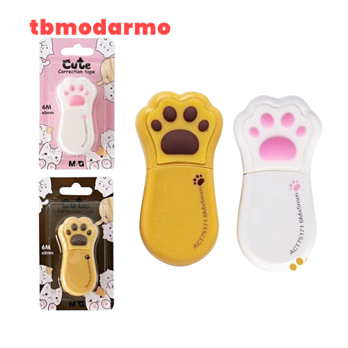 

TBMO M&G CORRECTION TAPE 6MX5MM CUTE CATS PAW - 109434/ACT75171