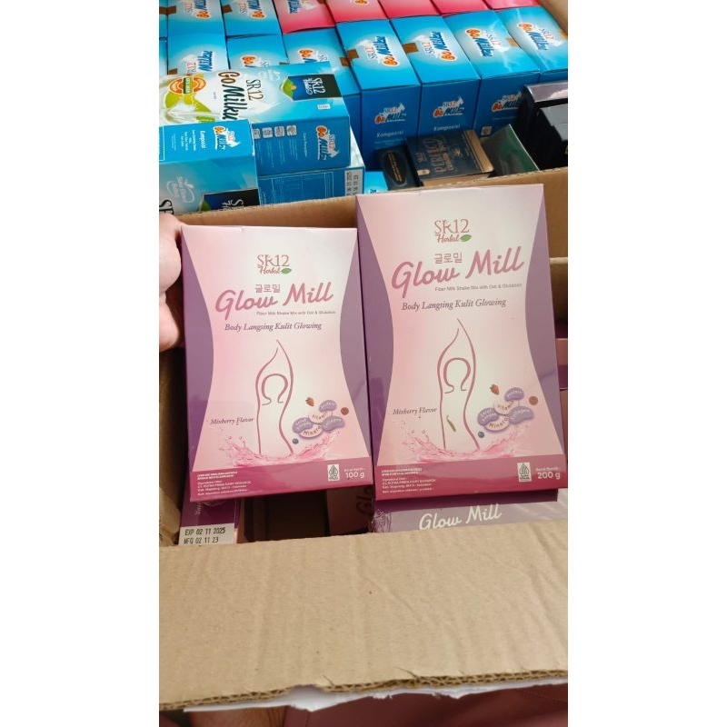 GLOW MIL SR12/GLOW SR12/AMAN/HALAL/DIET AMAN/SR12