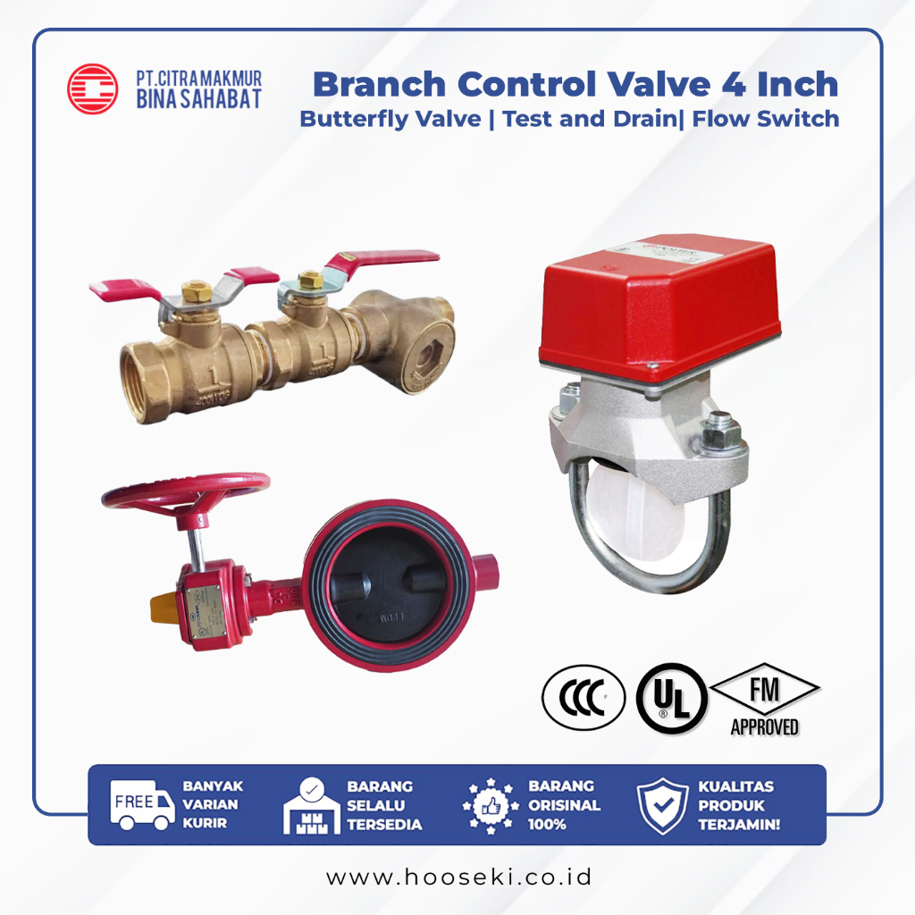 Branch Control Valve 4 Inch Viking (BCV Set)