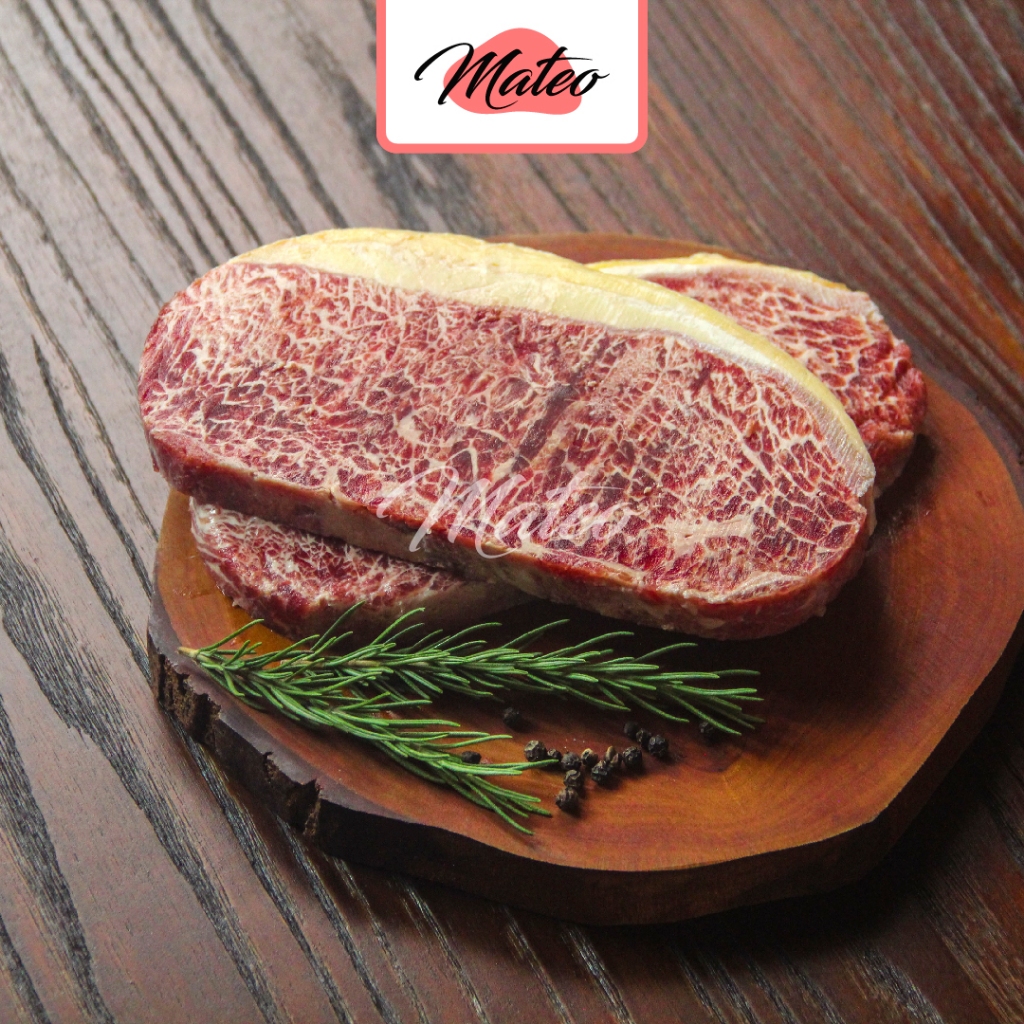 

Daging Sapi Meltique Striploin Beef Steak - 200gram