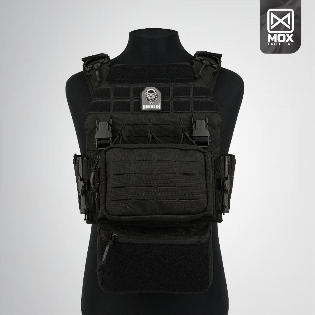Rompi TNI Polri - Body vest Durhaim Black Viper MK II
