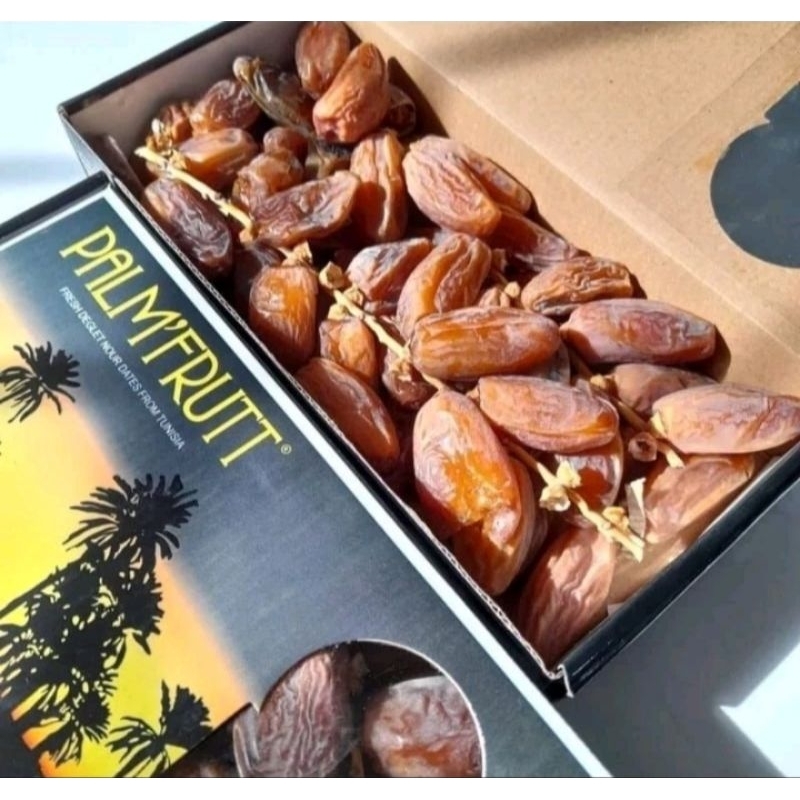 

Kurma Tunisia Tangkai Palem Frut Fruit 500gr Original