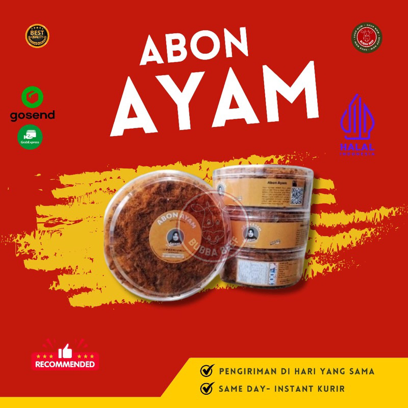 

Abon Ayam Asli Cianjur | Abon Ayam Asli Original | Abon Ayam Kemasan Toples | Lauk Praktis Abon Ayam | Lauk Instan Abon Ayam | Makanan Instan Abon Ayam | Abon Asli Cianjur