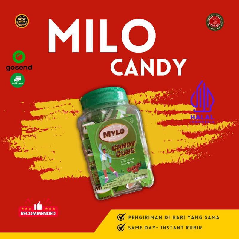 

Milo Candy Cube | Permen Coklat Milo | Permen Kotak Susu Milo | Milo Candy Cube Toples isi 50 | Permen Viral Milo Candy Cube