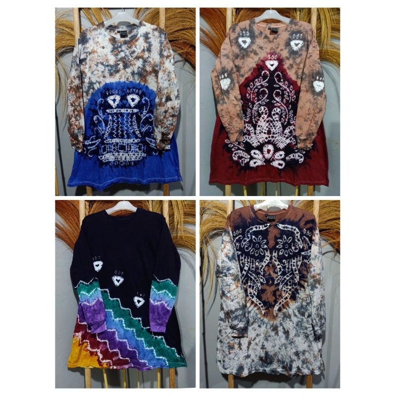 kaos tunik sasirangan A