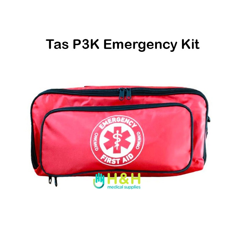 Tas P3K Emergency Kit / Tas Selempang P3K / Tas Emergency Kit / P3K Emegensi Kit Paket LENGKAP