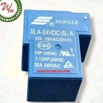 RELAI RELAY SHA 24V DC 30A SPAREPART MESIN LAS INVERTER Lakoni rhino