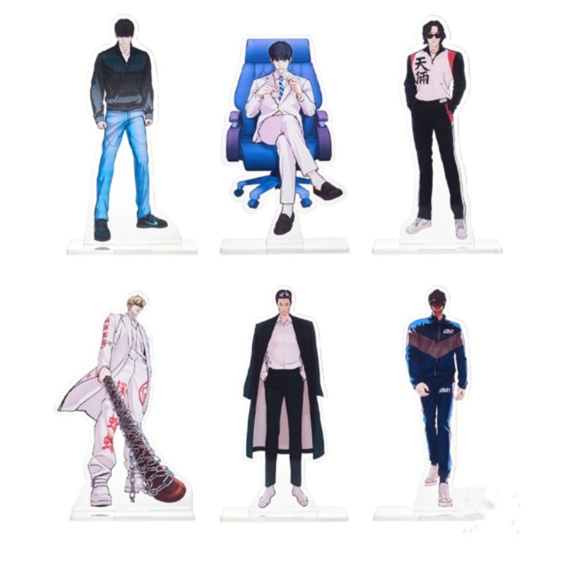 [PO] LOOKISM MERCH OFFICIAL (baca desk) acrylic stand lookism (manhwa)
