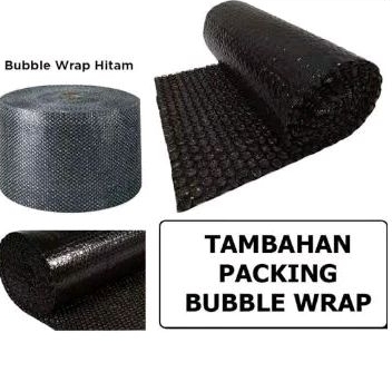 

BUBELWRAP BUBBLEWRAP BABELWRAP BUBLE BUBBLE WRAP WARP HITAM UNTUK TAMBAHAN PACKING