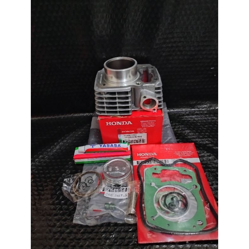 BLOK SEHER KOMPLIT SETT HONDA MEGAPRO NEW/MEGAPRO MONOSHOCK/VERZA KYE