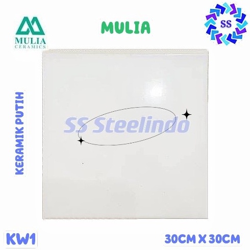 Miliki Sekarang KERAMIK LANTAI PUTIH 30X30 MULIA KW1 76