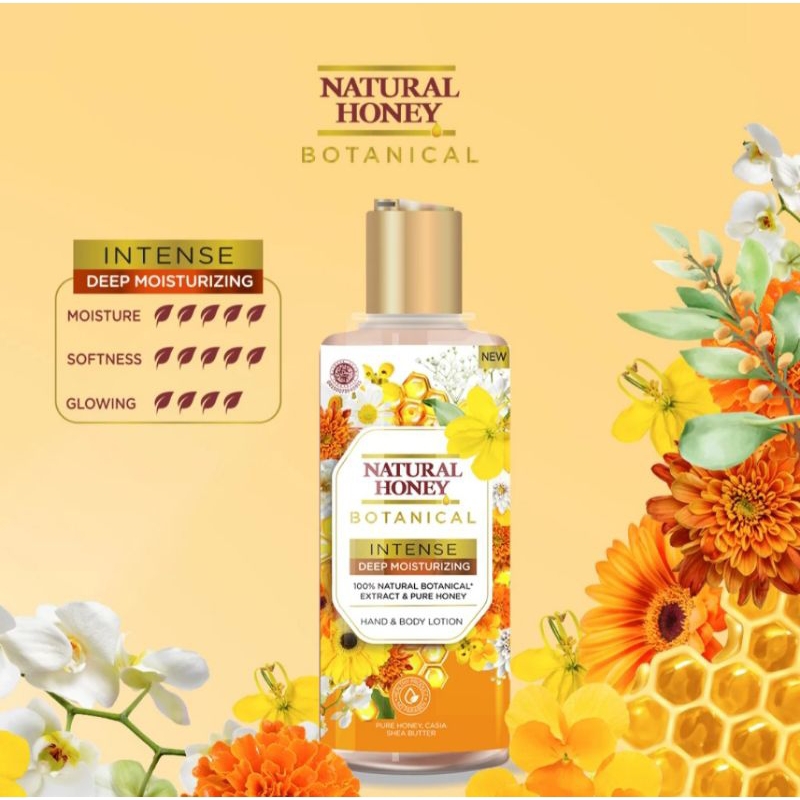 Natural Honey Hand Body Lotion
