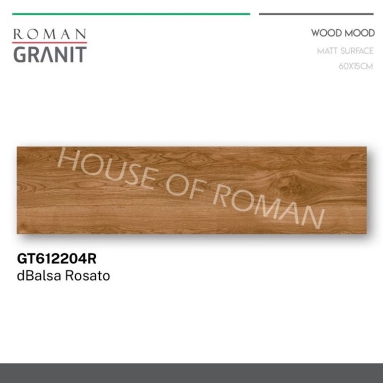 Best seller Roman Granit kayu 60x15 dBalsa series dBalsa Rosato / granit kayu / lantai kayu / lantai motif kayu / lantai kayu murah / granit motif kayu / wood mood / keramik kayu / ubin kayu 81