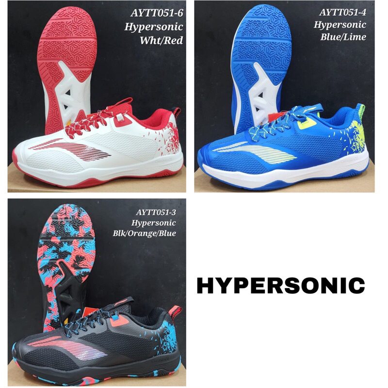 Sepatu Badminton Olahraga Lining Hypersonic Original