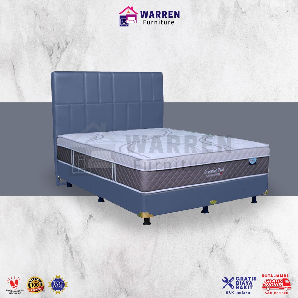 Springbed Central Premier Plus Pocket spring/Kasur Central Premier Plus Pocket spring - Central Spri