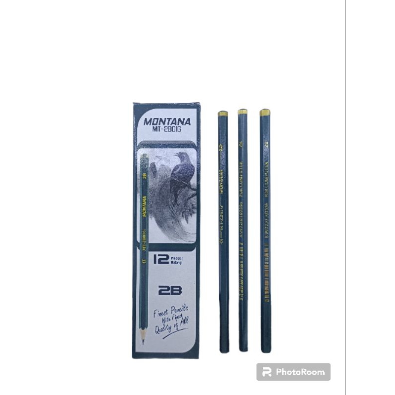 

Pensil Montana Hijau/ SELUSIN (12PCS) MT-2B01G