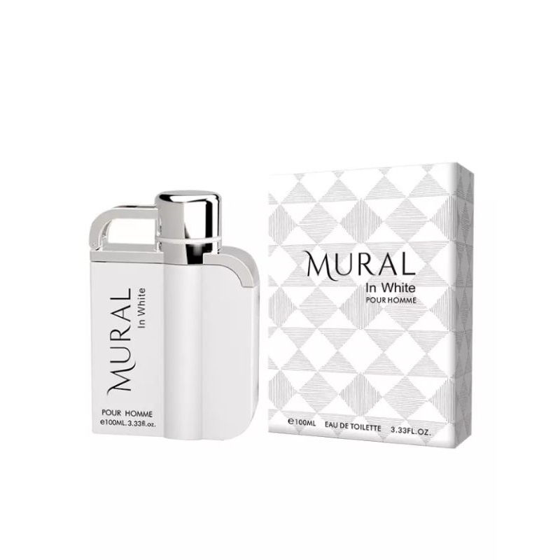 Parfum Mural in white