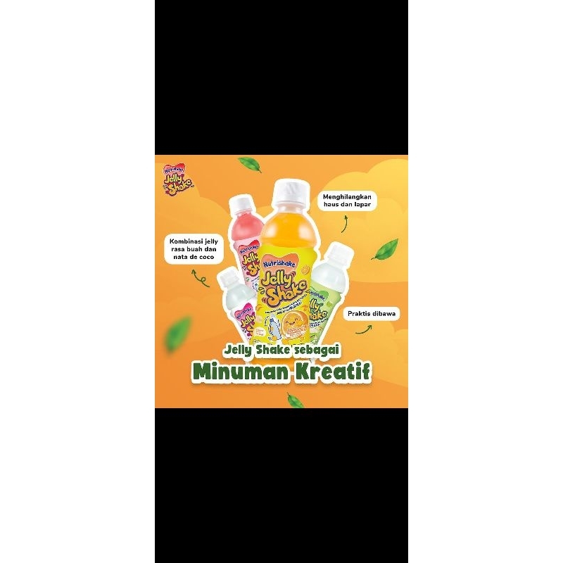 Nutrijell Jelly Shake Fruity/ Jelly Shake/ Jelly Drink/ Nutrijell