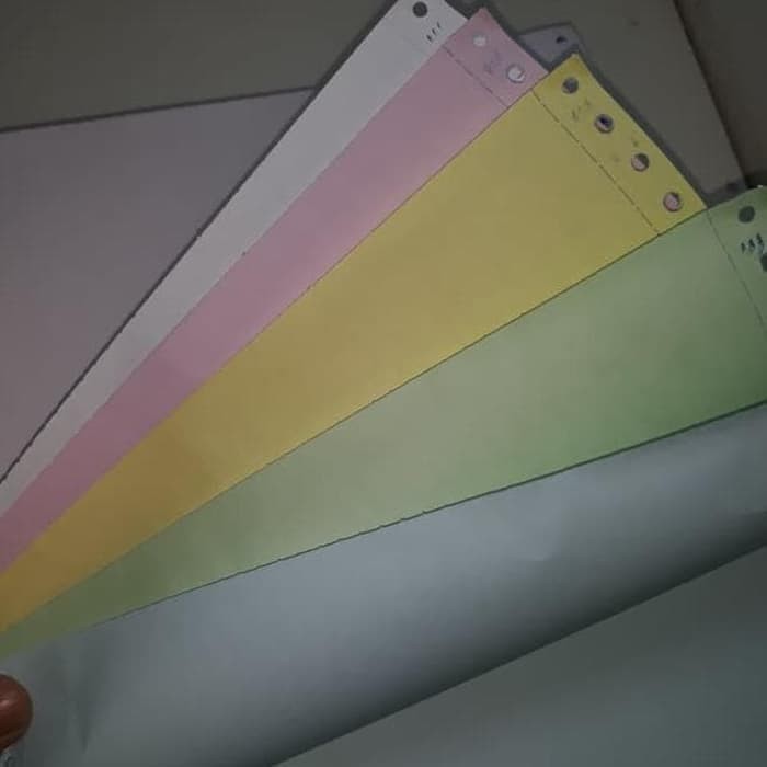 

Kertas Continuous Form Sungkai 9 1/2 X 11 5 Ply Warna