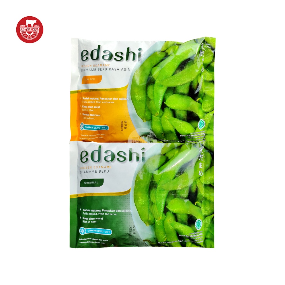 

St0ck Bany4k EDASHI Edamame Frozen 500gr, Kacang Edamame Beku On Sale