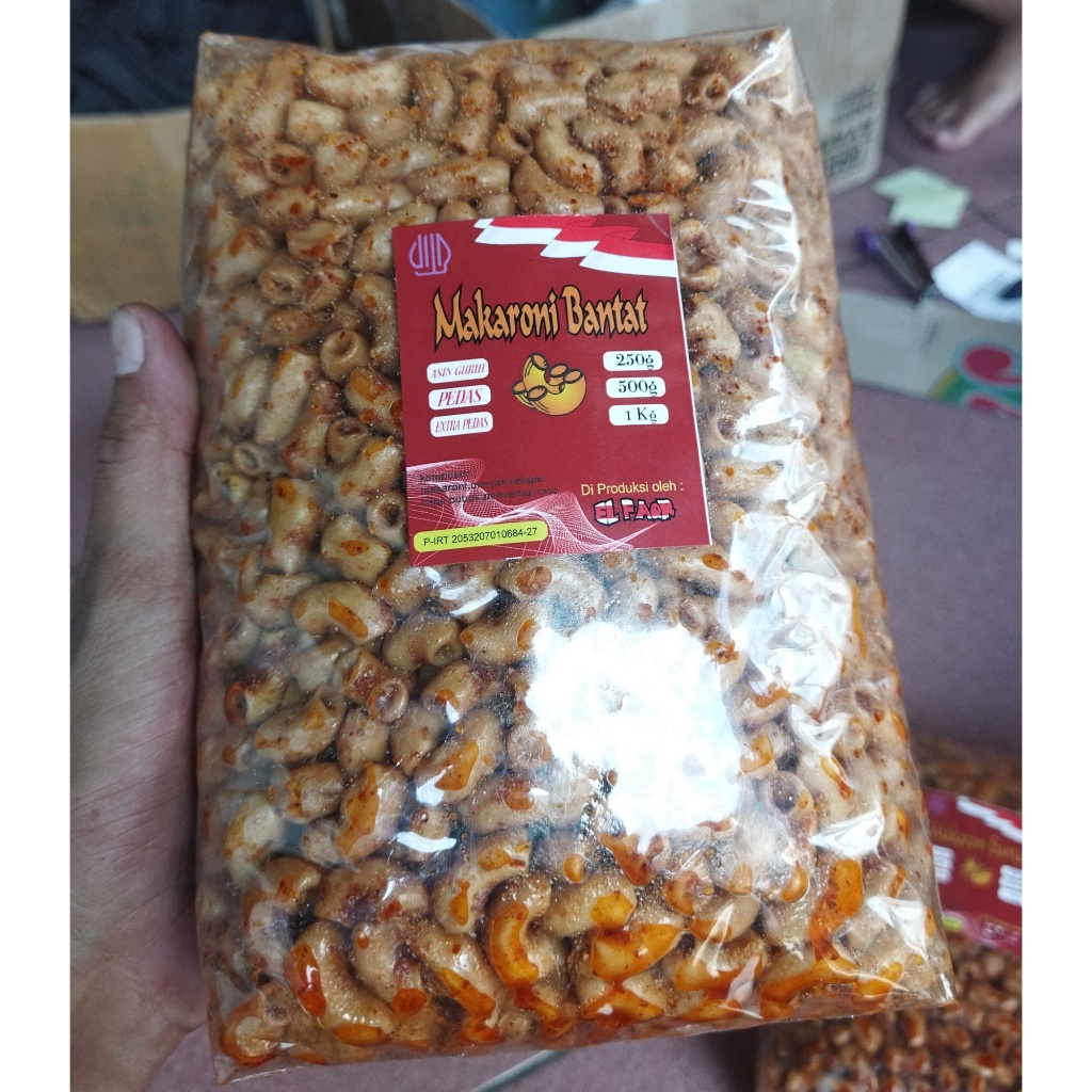 

MAKARONI BANTET MAKANAN RINGAN KHAS TASIKMALAYA 1kg