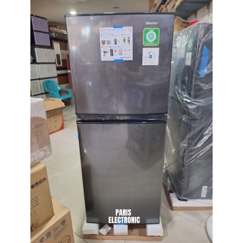 SHARP KULKAS 2 PINTU 205L SJ-236MN-HS (KHUSUS CILEGON MERAK)