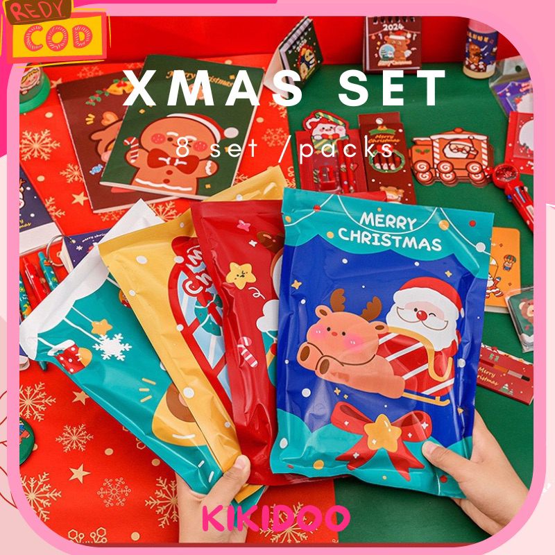 

CHRISTMAS STATIONERY GIFT SET 8PCS KADO NATAL ANAK ANAK XS01