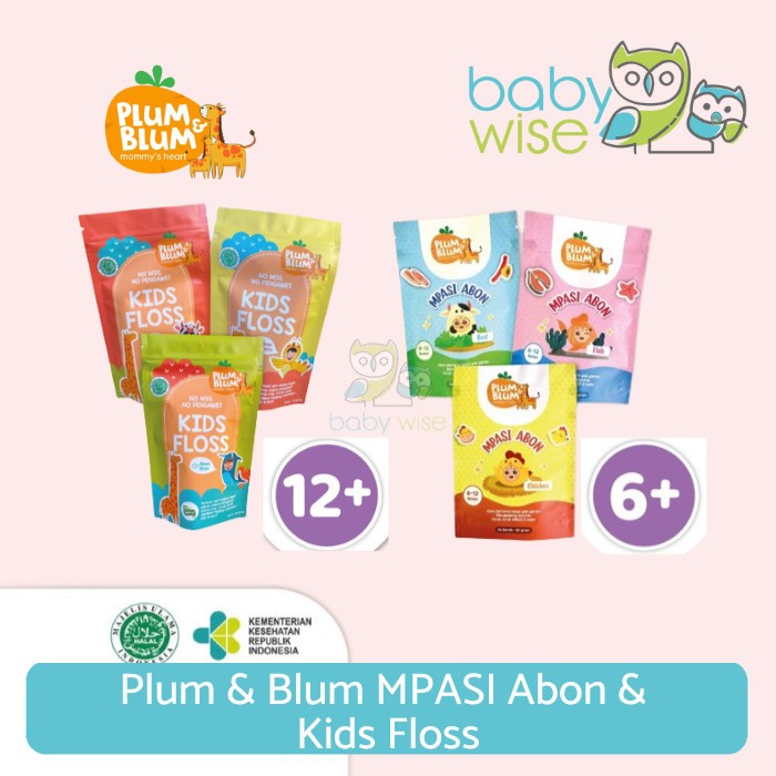 

Plum & Blum Abon Booster 50gr - Abon Bayi & Anak No MSG
