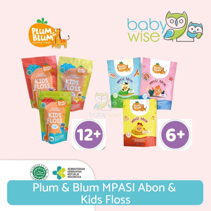 

Plum & Blum Abon Booster 50gr - Abon Bayi & Anak No MSG