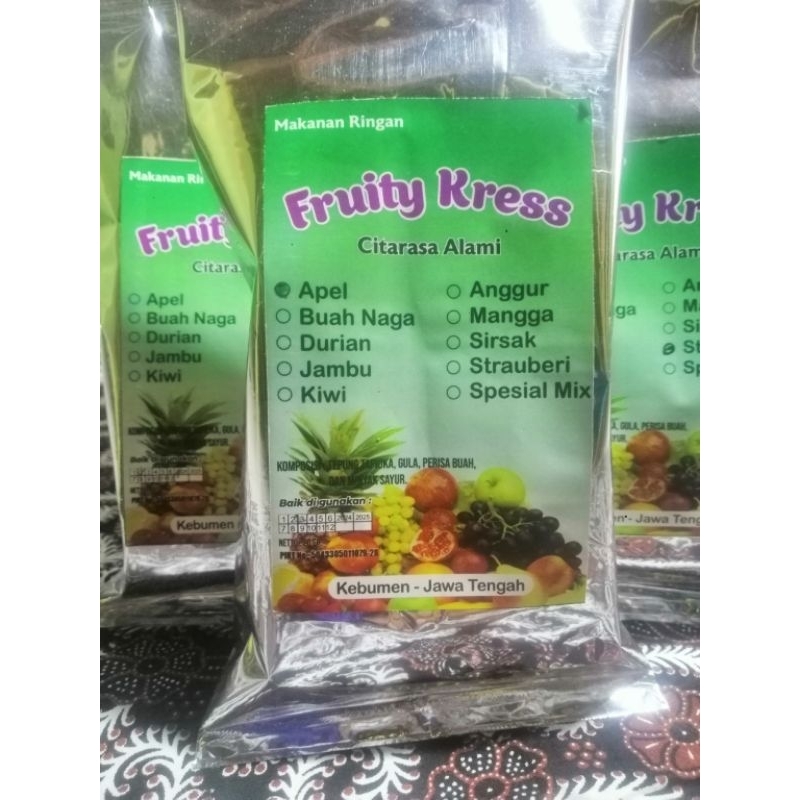 

fruitykress snack