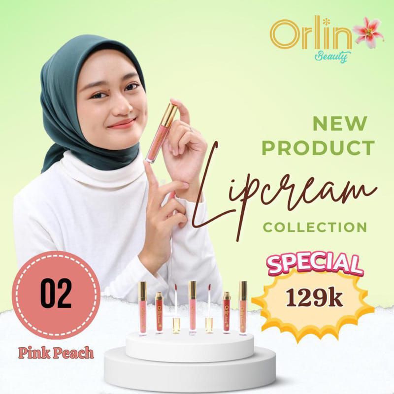 Lip Cream Orlin Beauty / Lipstik Orlin/OrlinBeauty/Lip cream