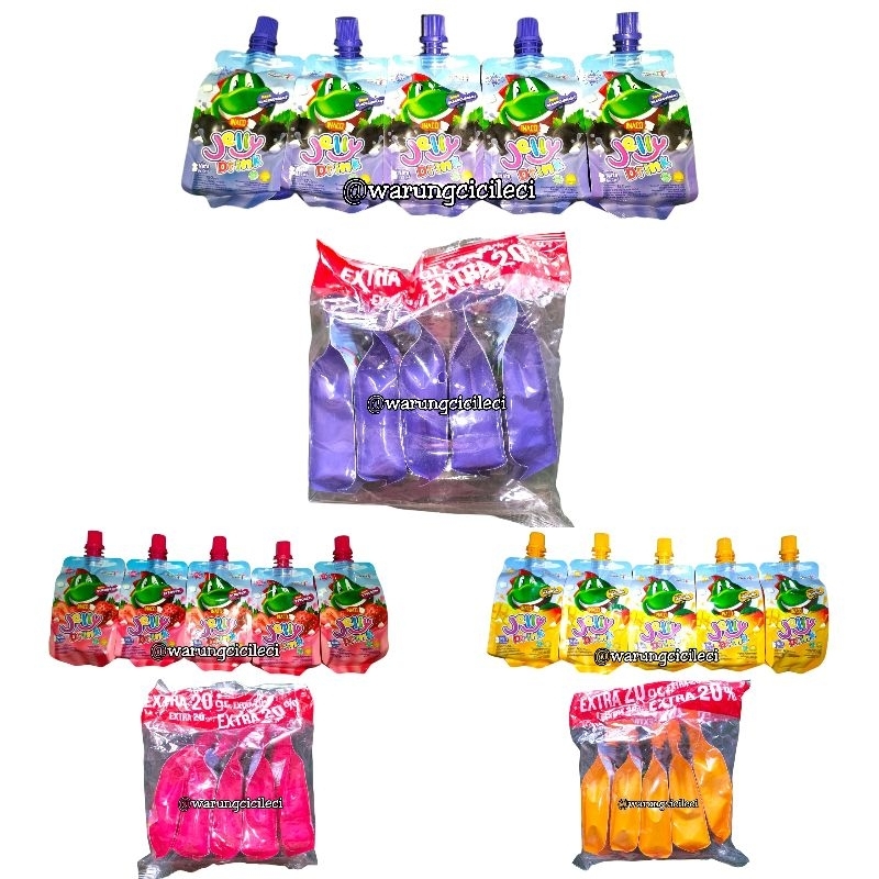 

INACO JELLY DRINK WITH NATA DE COCO 120g x 5pcs ( 1 PACK )