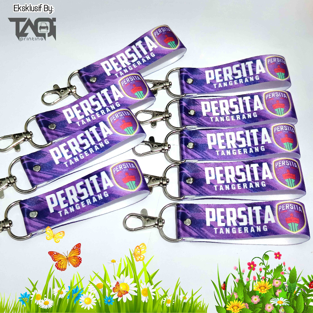 Persita Gantungan Kunci Lanyard Persita Tangerang
