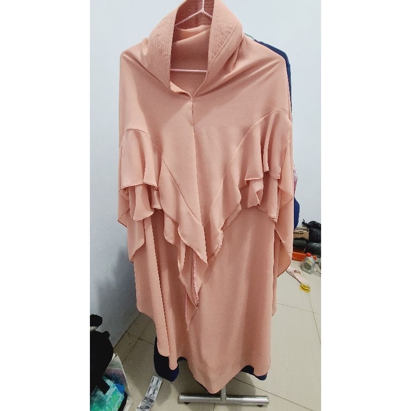 Khimar syari 2 layer