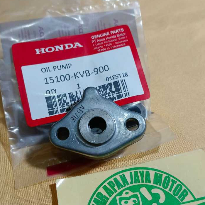 POMPA OLI OIL PUMP ASSY HONDA BEAT POP BEAT SPORTY ESP SCOOPY ESP SPACY FI SPACY KARBU VARIO 110 151