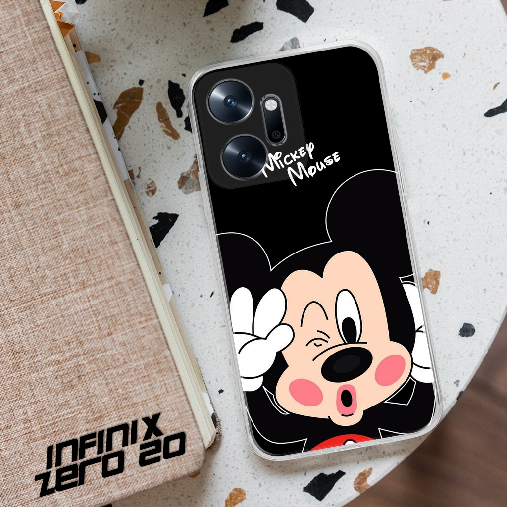 Case INFINIX ZERO 20 - Casing INFINIX ZERO 20 Terbaru 2023 MIRACLE CASE [ MOTIF 18 ] Silikon INFINIX