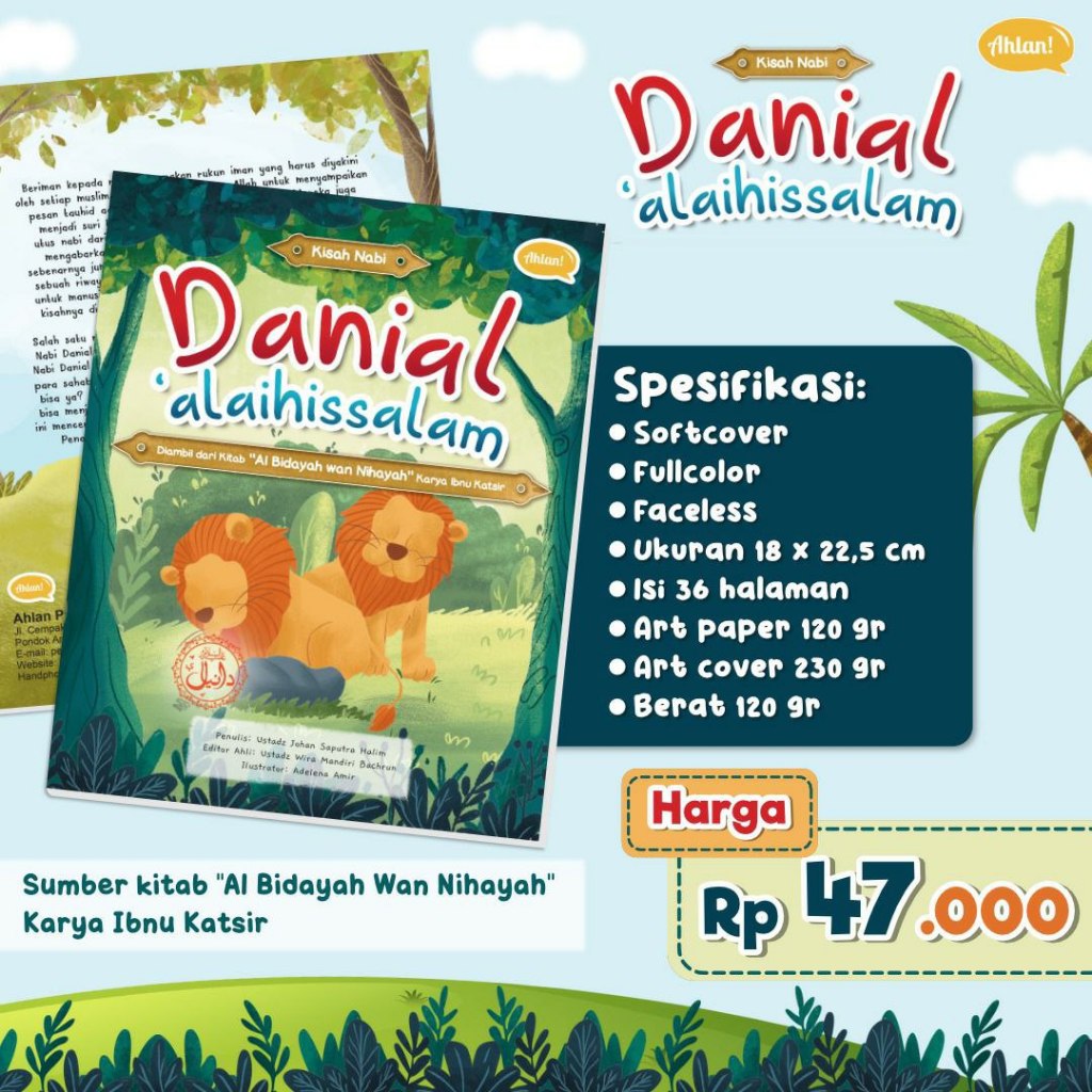Buku Kisah Nabi Danial Alaihissalam By Ahlan