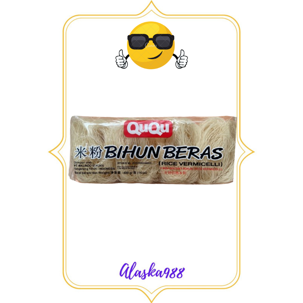 

QuQu Bihun Vermicili / Bihun Masak / Bihun Beras / Bihun Soun / Bihun Bakso