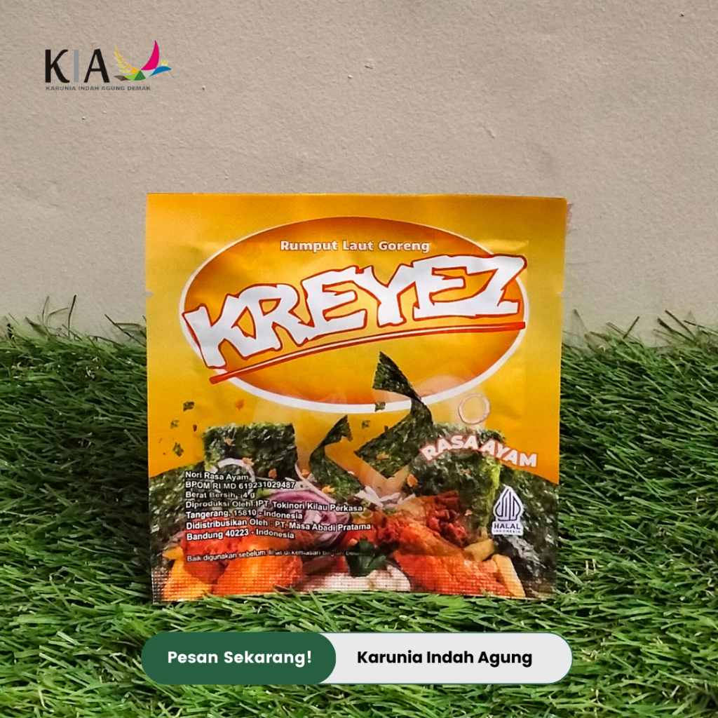 

Kreyez Rumput Laut - Rasa Ayam Goreng