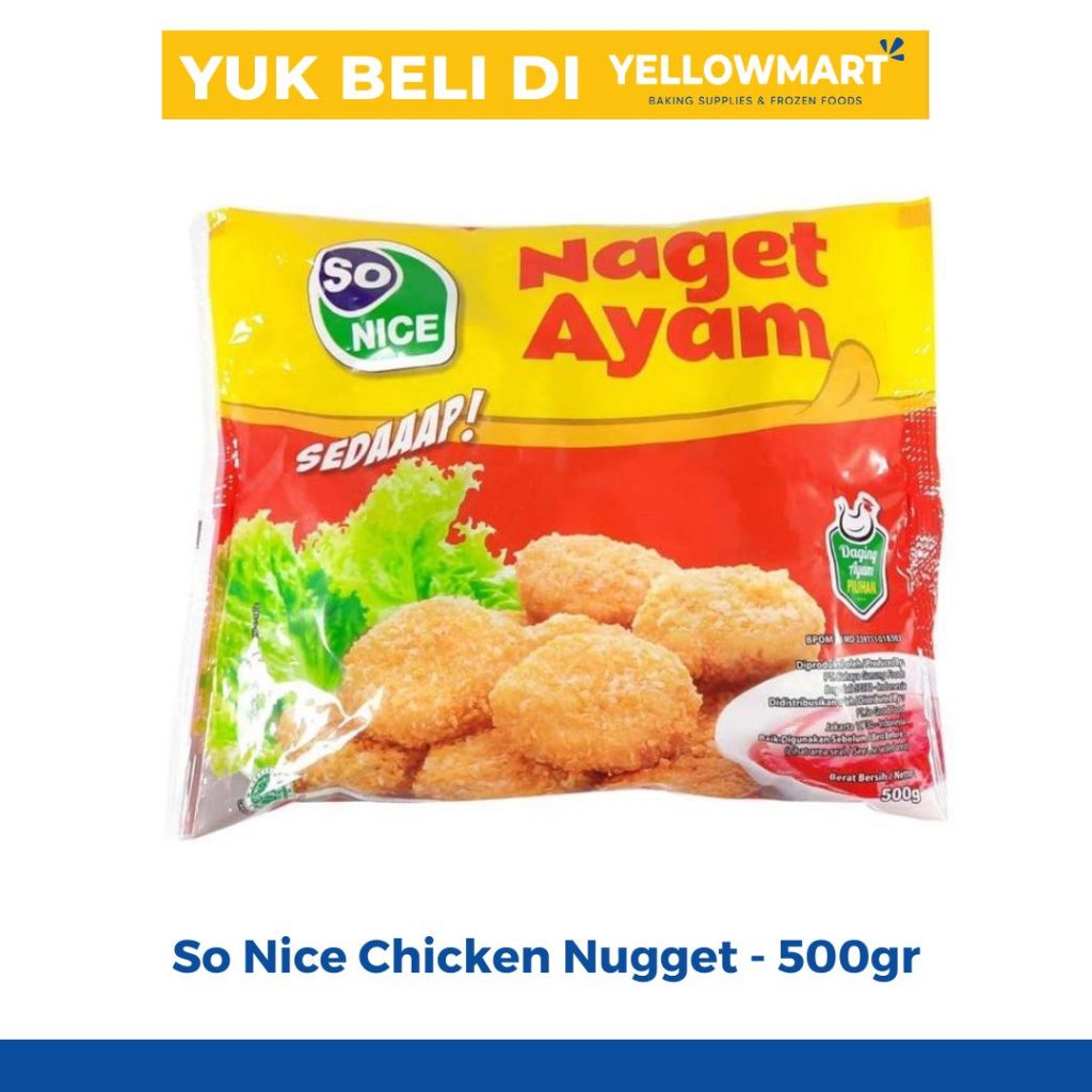 

So Nice Chicken Nugget Naget ayam - 500gr