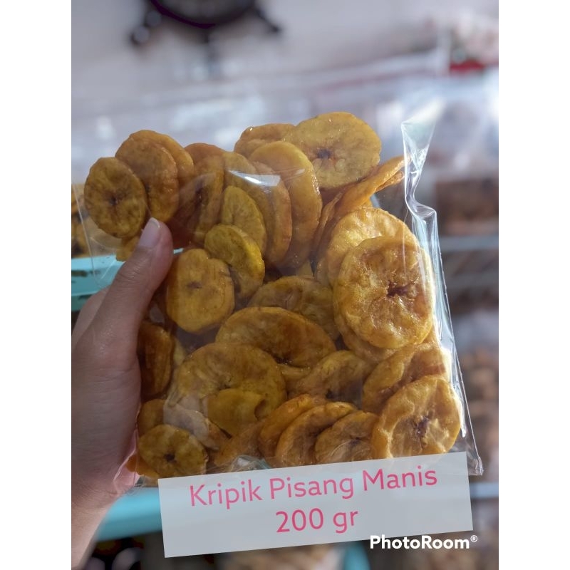 

Kripik pisang manis