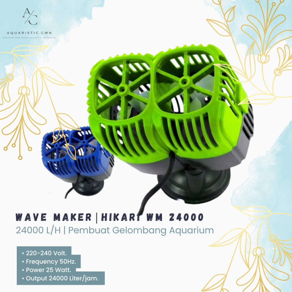 HIKARI - WM 24000 Wave Maker Aquarium Pembuat Arus Ombak Aquarium