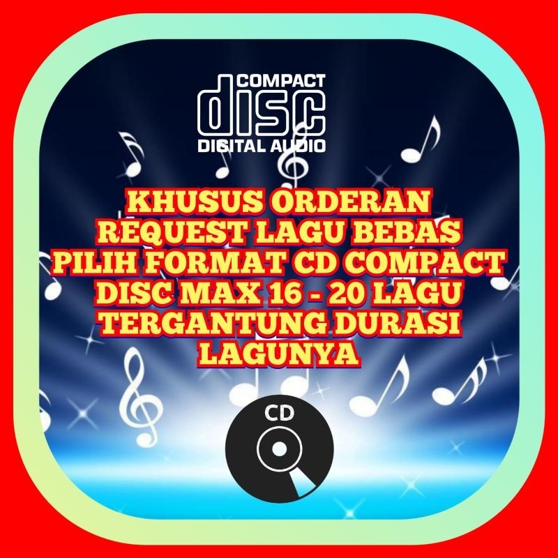 KASET CD MOBIL-REQUEST CD COMPACT DISC AUDIO MUSIK LAGU DJ-LAGU POP-LAGU DANGDUT-LAGU SHOLAWAT-LAGU 
