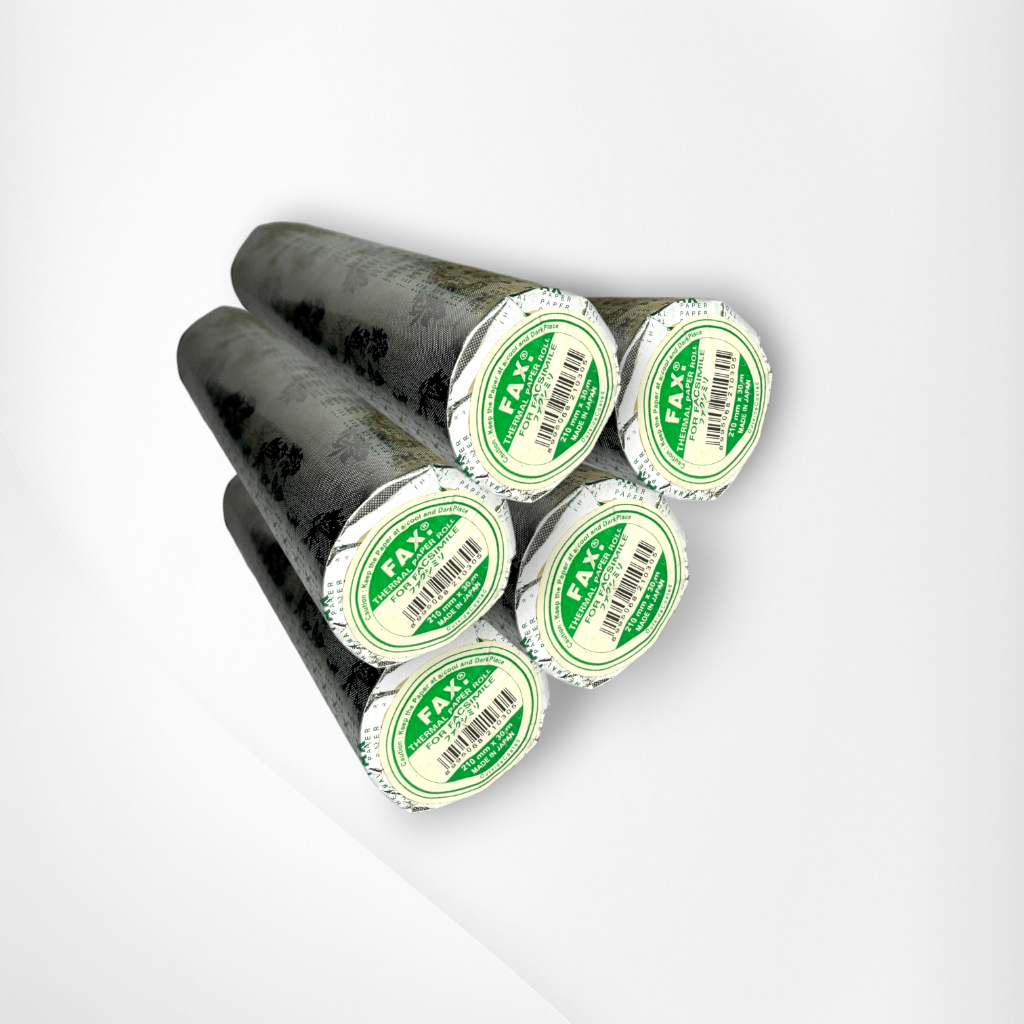 

Kertas Thermal Fax Ukuran 21 mm x 30 m Merk FAX